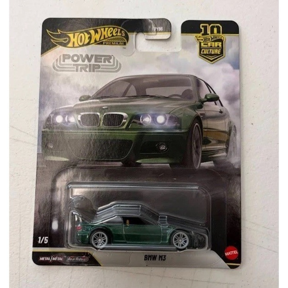 Hot Wheels BMW M3 E46 Green Power Trip FPY86-961 R 1/64 New